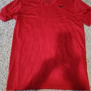 Nike Men's Vibrant Red Short Sleeve Tee